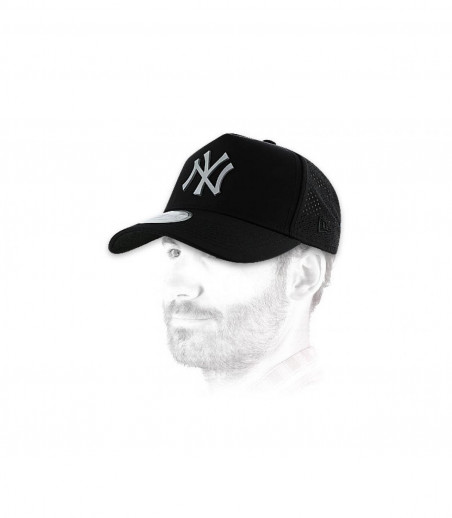 Casquette NY frame perf poly black New Era Casquette NY frame perf poly black New Era